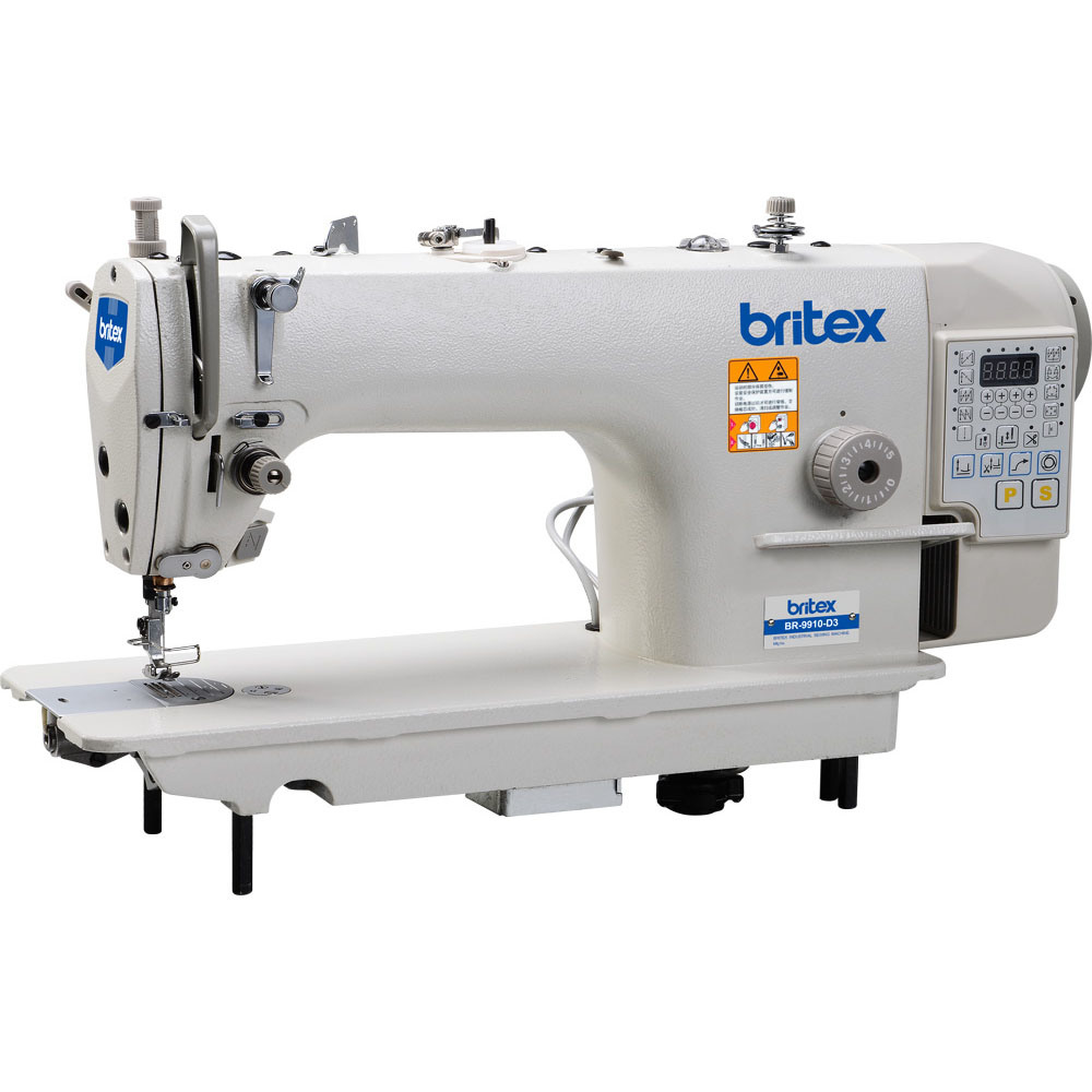 Br--9910-D3/D4 High Integrated Mechatronic Computer Direct Drive Lockstitch Machine with Auto Trimming