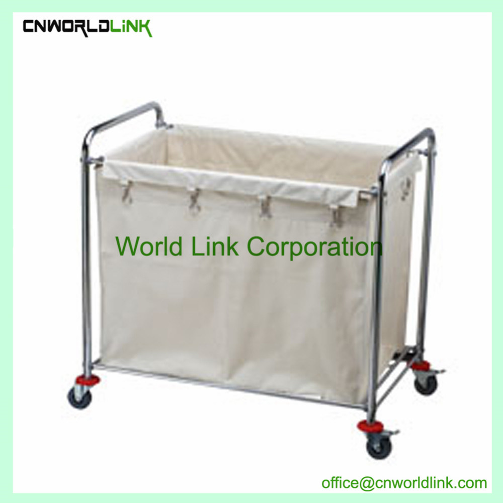 Hospital Usage Laundry Hotel Cleaning Housekeeping Linen Cart