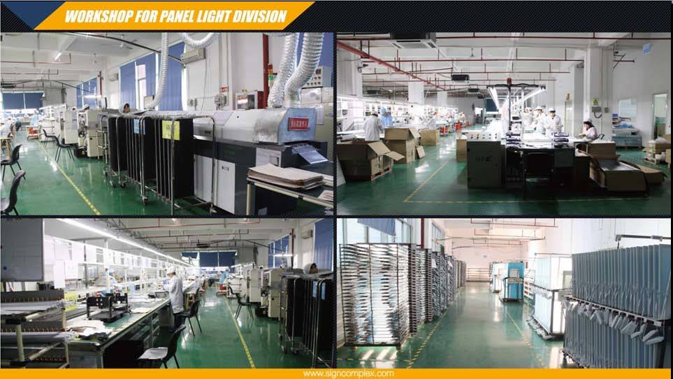 Signcomplex SMD2835 Dimmable 60X60 Square LED Panel Light