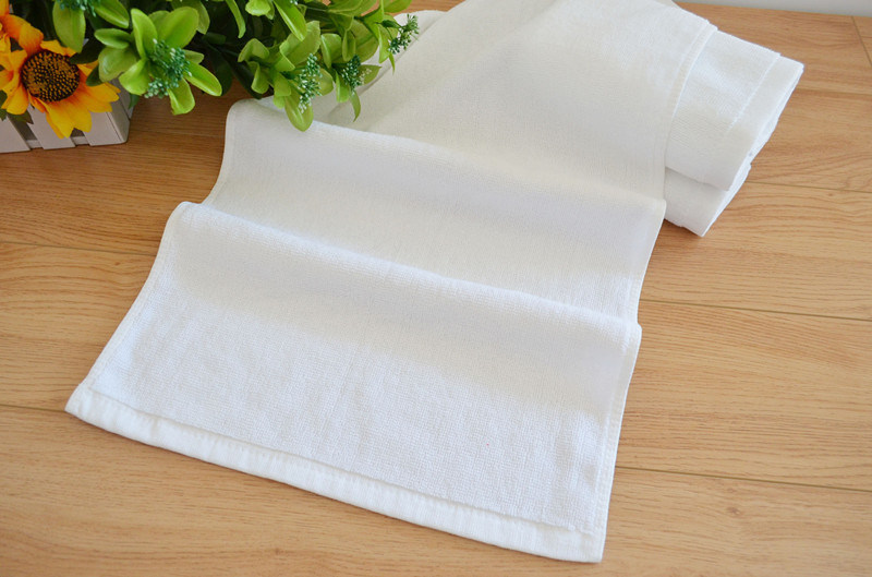 Manufactures Custom Made Cotton White Hotel Towels