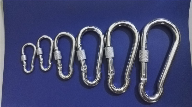 Factory Supplier Marine Hardware DIN5299d Spring Snap Hook Carabiner