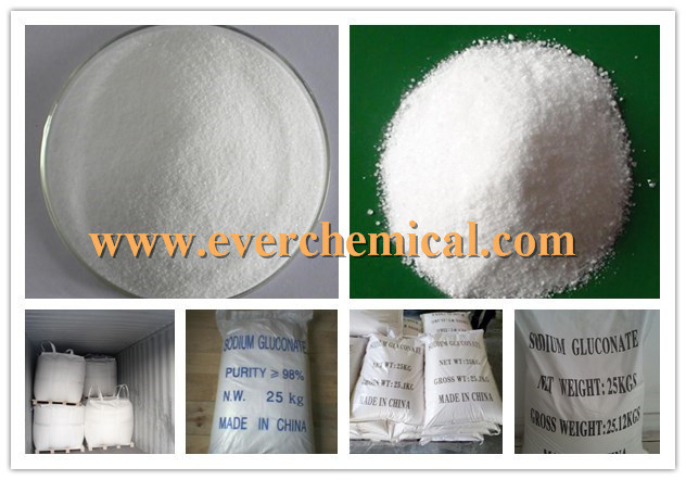 Industrial and Food Grade Sodium Gluconate for Superplasticizer Cement Additive