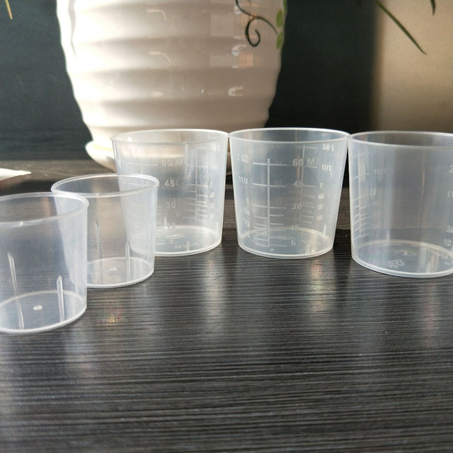 Disposable Medical Plastic Products 1oz Disposable Medicine Plastic Measuring Cup