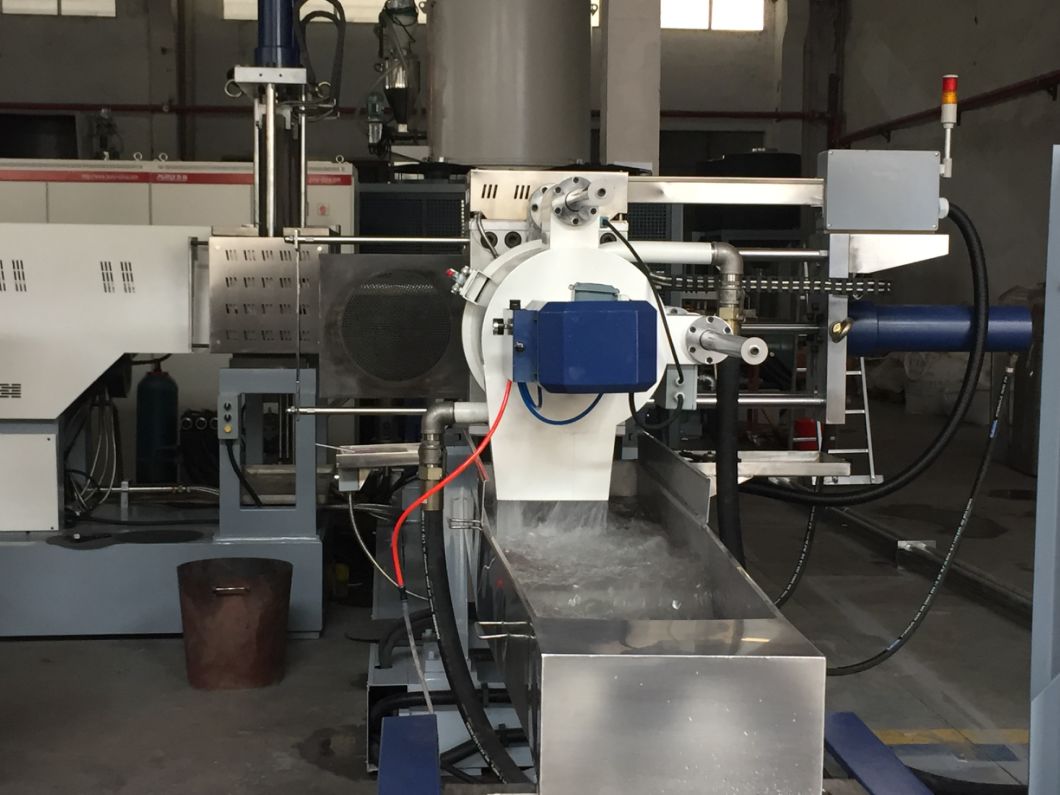 Two Stage Plastic Granulating Machine for Recycled PE Film and Rigid Flakes