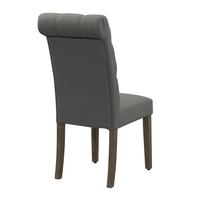 Simple modern High Wood Barstool Fabric Chair