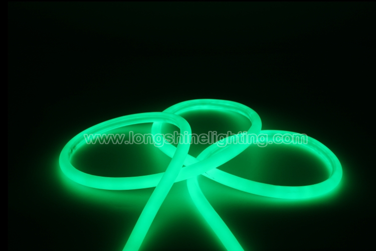 High Brightness LED Flexible Pink Round Shape Neon Light IP65