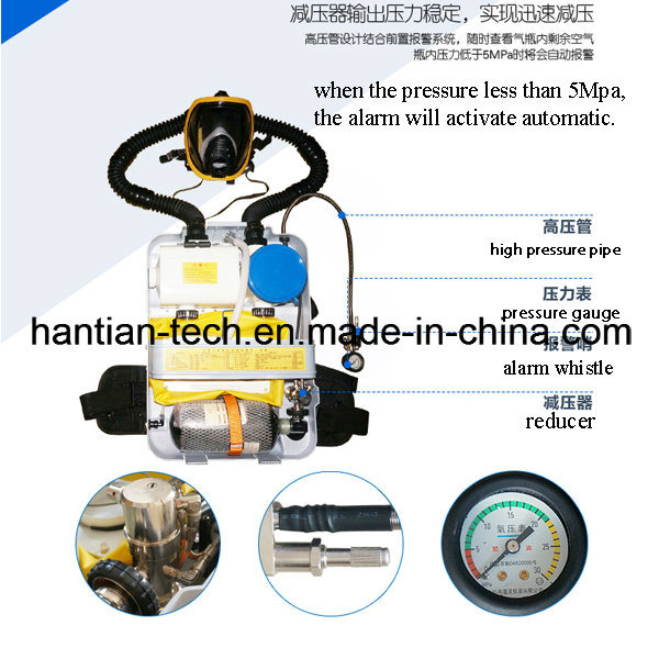 New Type Multipurpose Breathing Apparatus for Personal Breathing and Visual Protection (RHZYN240)