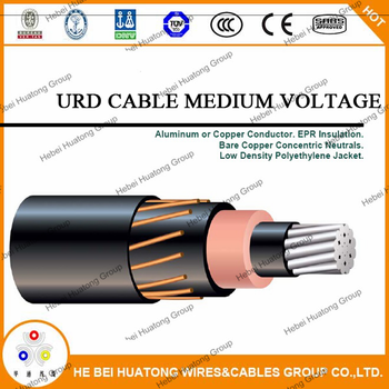 up to 35kv Cu/Al /XLPE/Cts/Cws/ PVC/PE/LLDPE Power Cable 1/0 2/0 Mv Cable Hot Sale