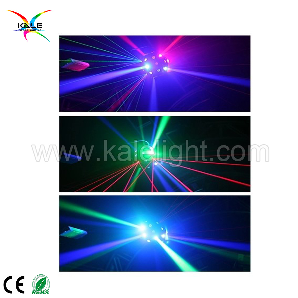 Stage Light Magic Ball 16PCS 3W LED 3in1 Laser Moving Head Light