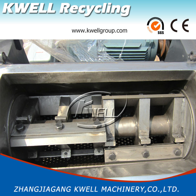 Soft/Rigid Plastic Crusher, Film Bag Paper Bottle Crushing Machine