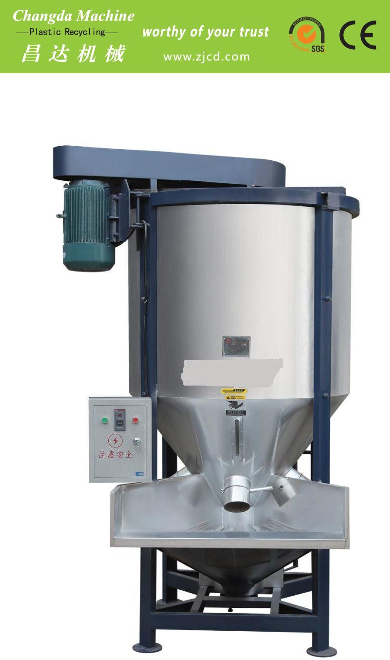 Stainless Steel Plastic Drying Vertical Color Mixer