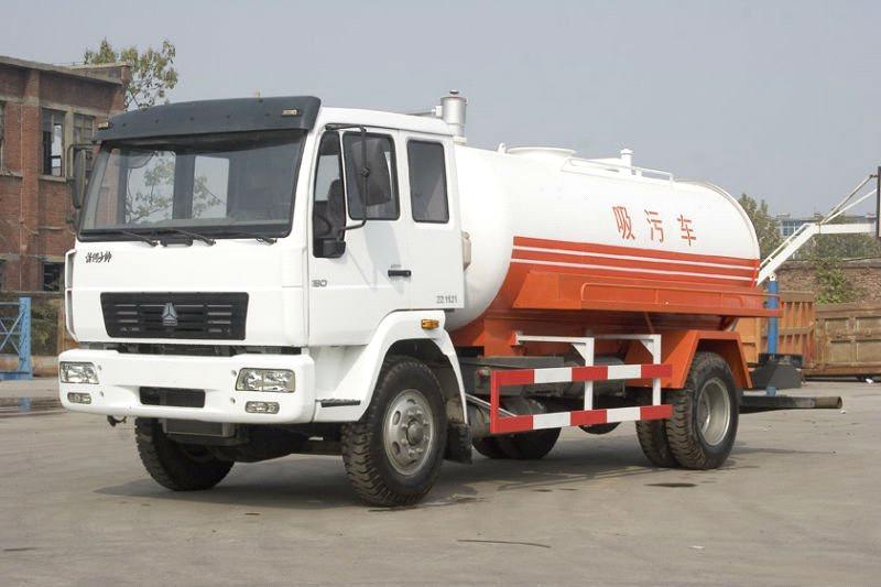 China Best HOWO King Fecal Suction Truck of 10-12m3 Tank