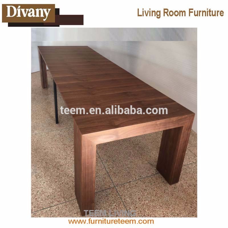 Wooden Transformer Extendable Dining Table, Expands From Console Table to Large Dining Table with Seating 10