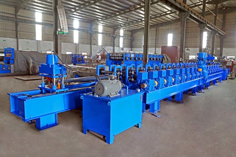 2-Wave Highway Guardrail Roll Forming Machine for Yx83-310