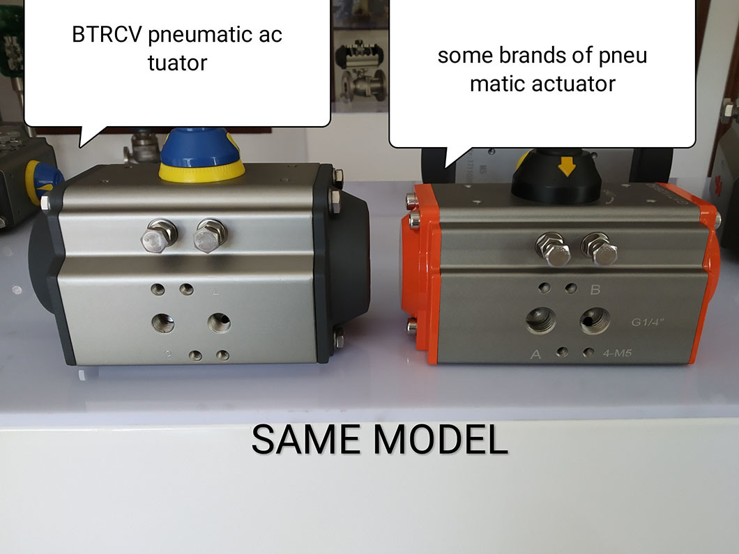 Ball Valve Double Acting Pneumatic Actuator