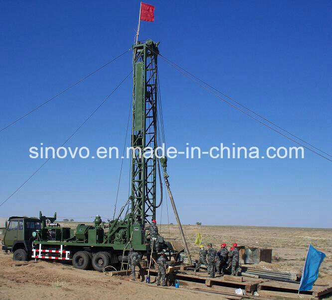 SIN400st truck mounted, 400m depth rotary water well drilling rig