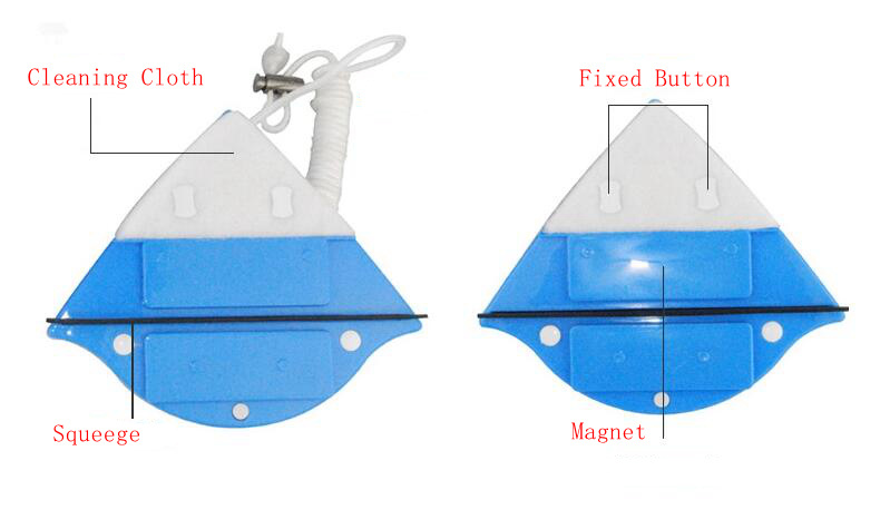 Magnetic Glass Cleaner/Double Glazing Cleaner/Windows Cleaner/Insulated Glass Cleaner/Household Assistant