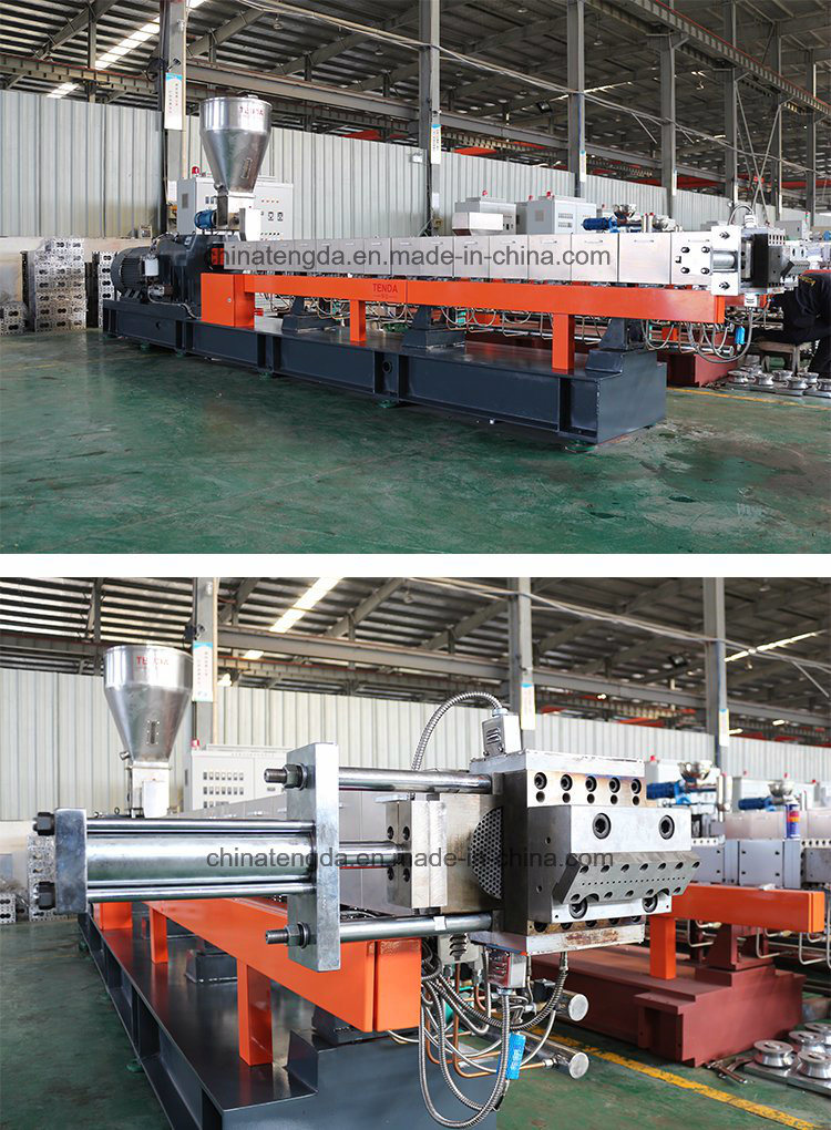 Tsh-75b Twin Screw Plastic Pellet Extruder Production Line