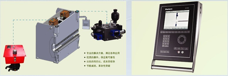 Hydraulic Synchronized CNC Plate Bending Machine