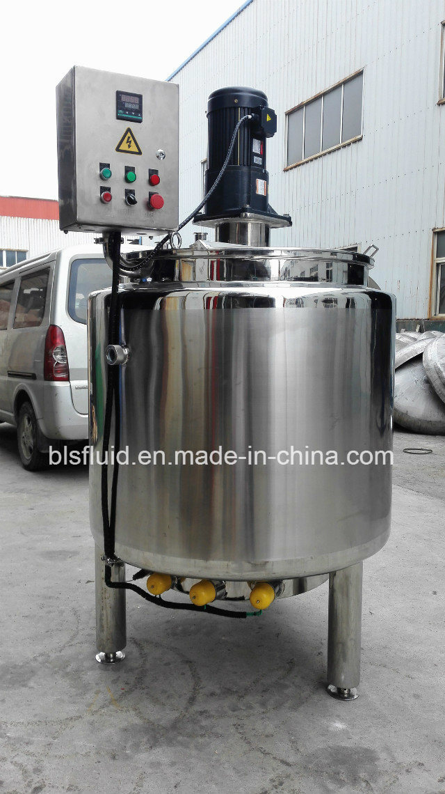 Jacketed Electric Heating Coconut Jelly Mixing Tank Machinery