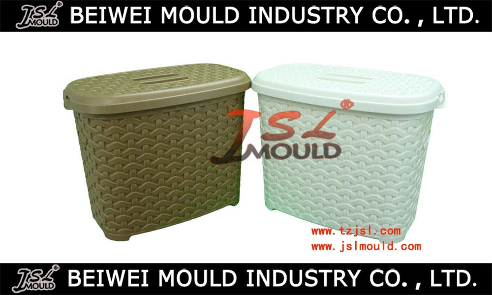 New Design Injection Plastic Rattan Basket Mould