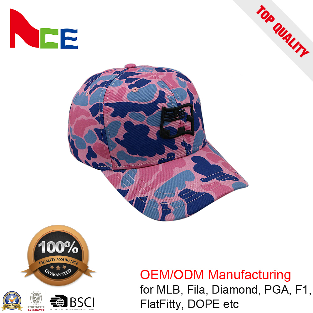 Guangzhou Hats Factory Custom Cotton 3D Embroidery Wholesale Sport Baseball Cap