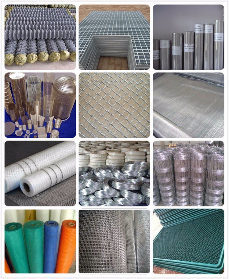 Chain Link Wire Fence Mesh (galvanized or PVC coated)