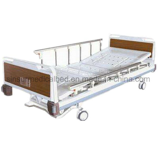 ISO/CE Approved Hospital Furniture Electric ABS 3-Function Adjustable Medical Bed