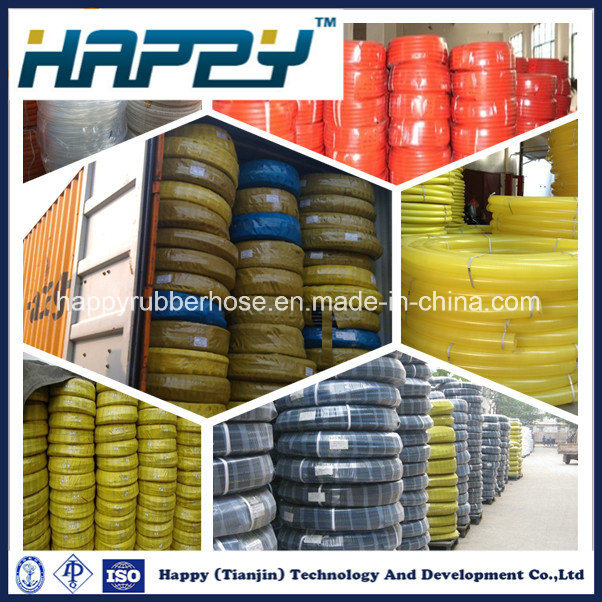 SAE100 R5 Steel and Textile Braided Reinforced High Pressure Rubber Hose for Hydraulic Systems