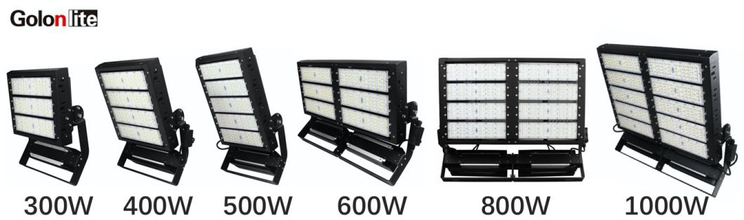 Outdoor Wharf Port Stadium Basketball Tennis Soccer Football Sport Court Floodlight Lamp High Mast Lighting 600W 800W 300W 400W 500W 1000W LED Flood Light