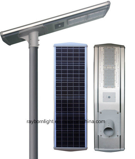 Solar Powered Energy Saving Lighting Fixture 80 Watt LED Street Light