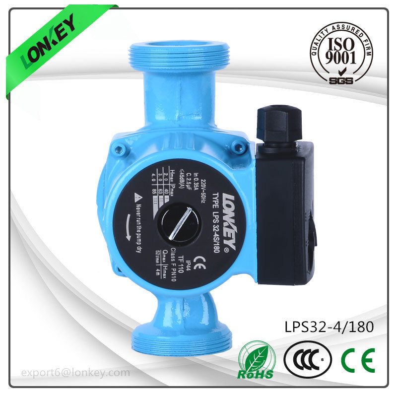 85W Three Speed Household Cast Iron Circulation Pump: Lps32-4s/180