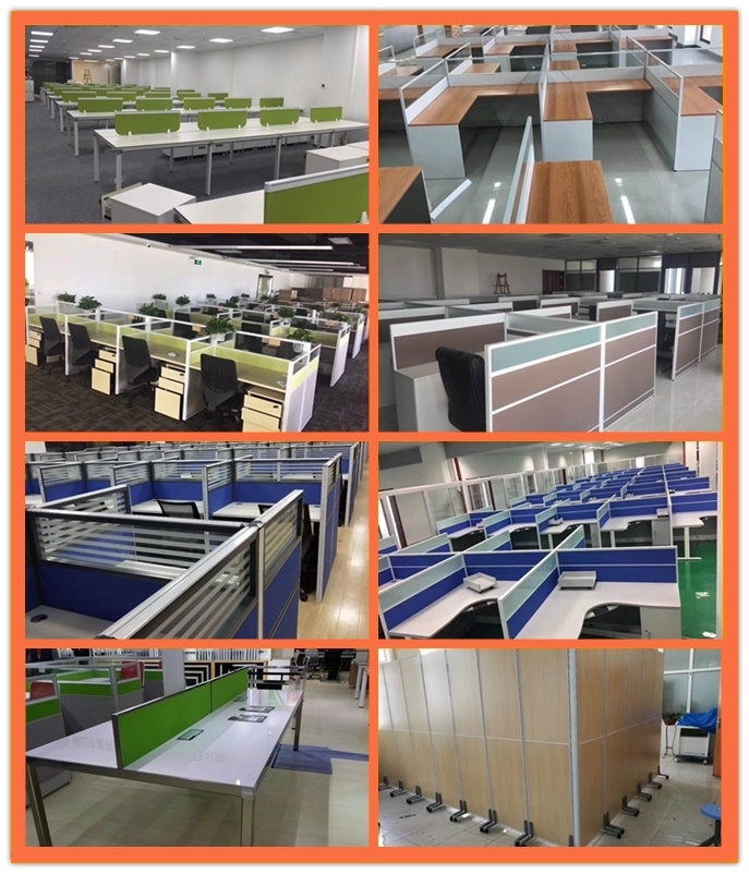 High Quality Metal Edge Banding Executive Desk for Office Furniture