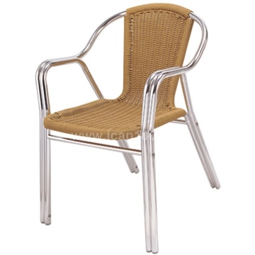 High Quality Aluminum Wicker Chair (DC-06211)