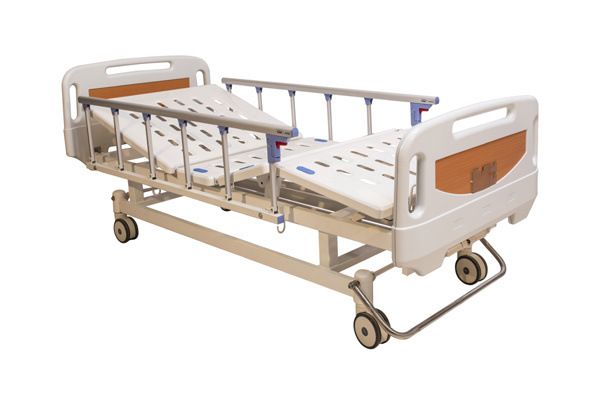 Central Braking Two Cranks Manual Hospital Bed