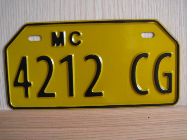 Aluminum Blank License Plate (JS00129)