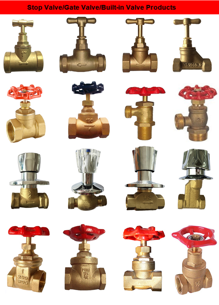 Brass Angle Stop Valve/Cock as-S002