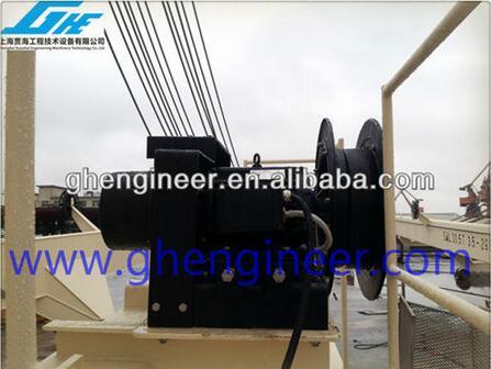 Marine Crane and Grab Cable Drum