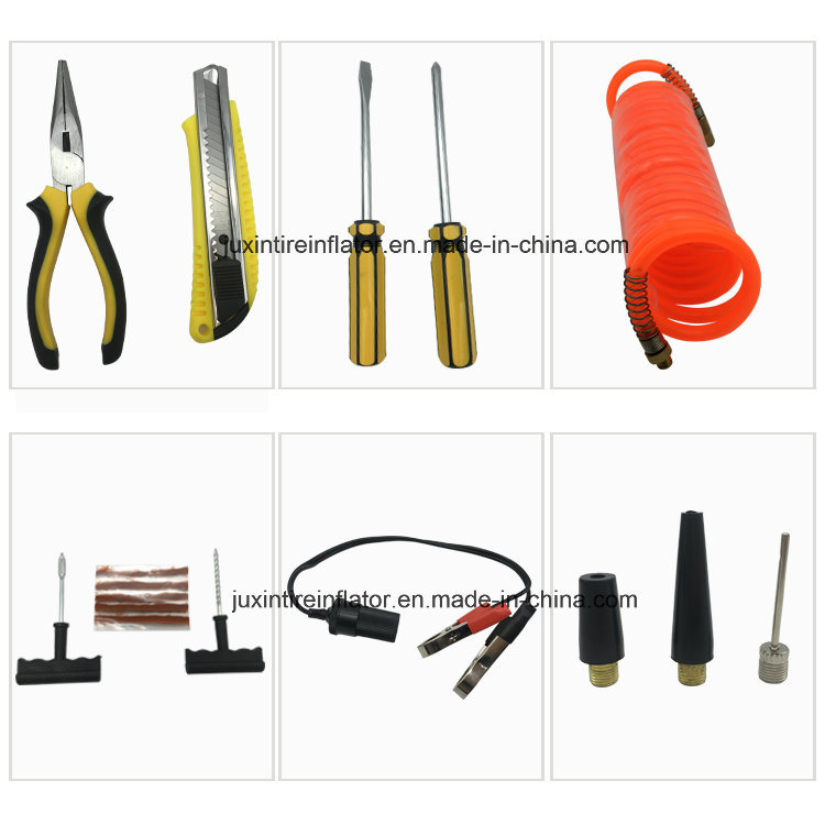 12V Car Tire Pump Tool Emergency Kit