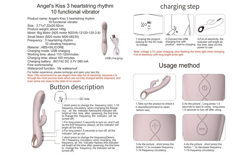 Female Wireless Adult Sex Product Pussy 10 Speed Electric Vibrator Massager Love Toys