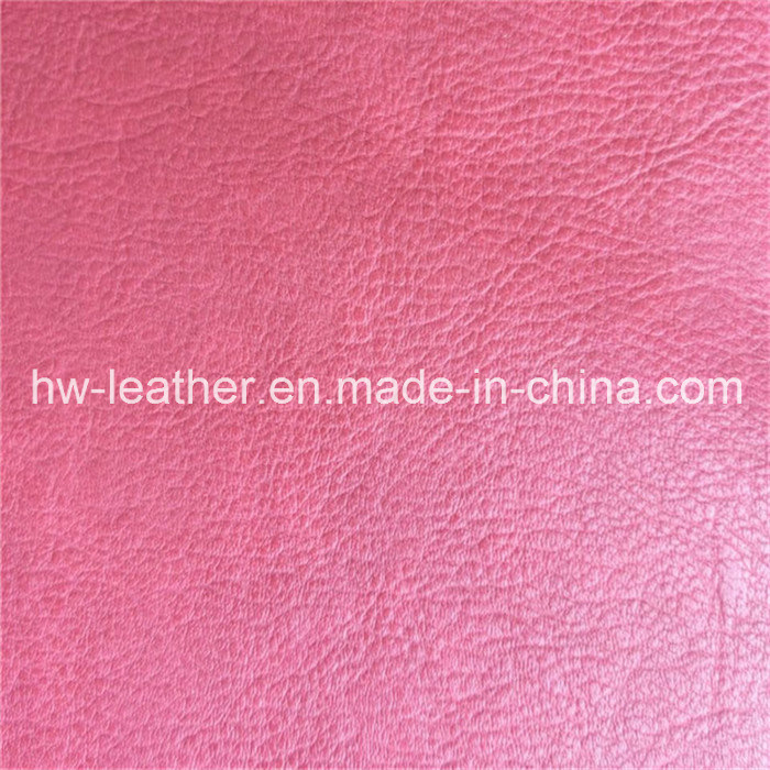 1.2mm Embossed Furniture PU Leather for Sofa Bed Hw-1066