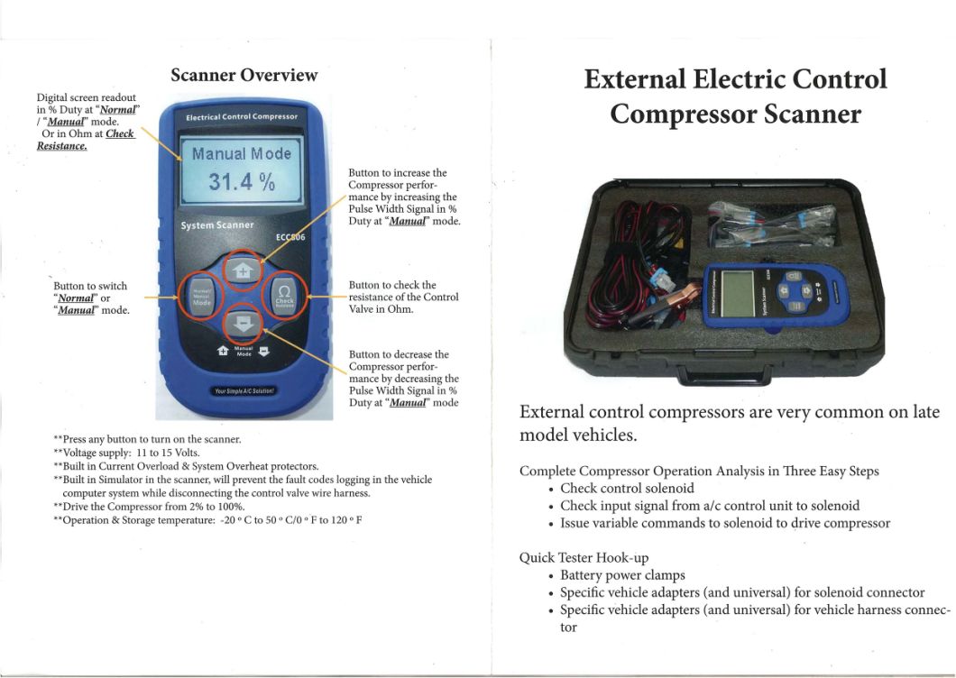 Mechanical Control Valves for V5 Compressors