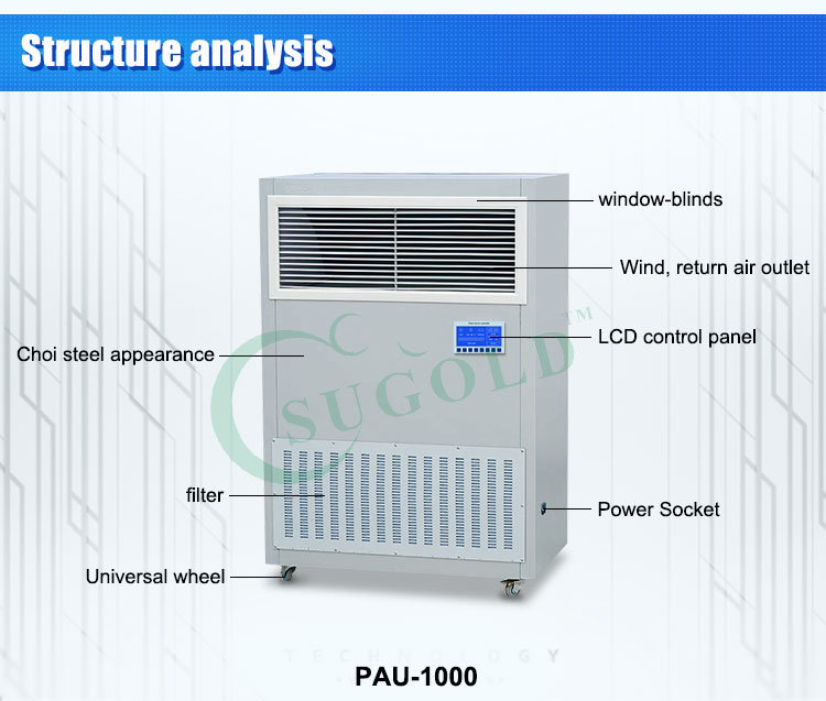 Pau-1000 Air Filter Self-Purification Equipment