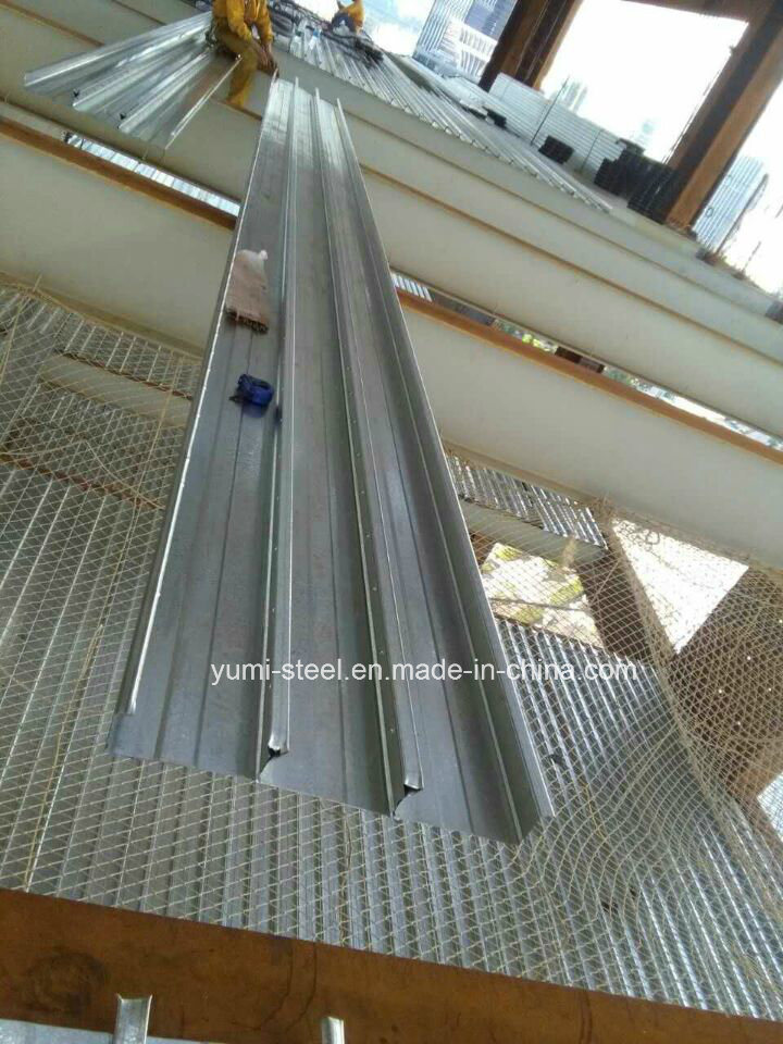 Anti-Seismic Galvanized Steel Metal Floor Decking Sheet for Muti-Layer Building