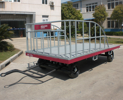 Three Rails Airport Aircraft Baggage Carts