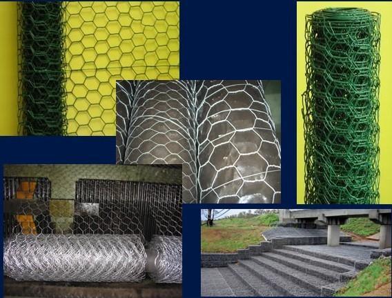 PVC Coated Hexagonal Gabion Wire Mesh Box