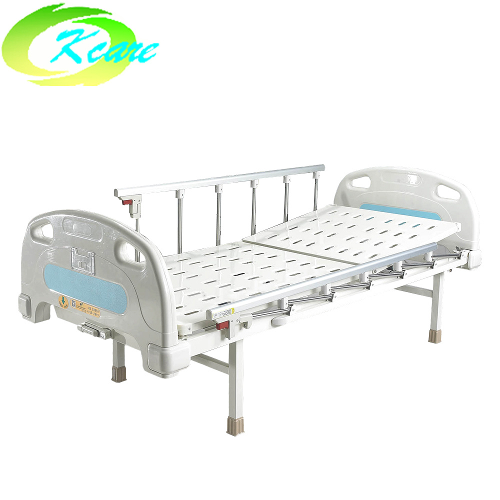 Cheap Price Flat One Crank Sick Bed Hospital Bed Clinic Bed Without Castor for Sale