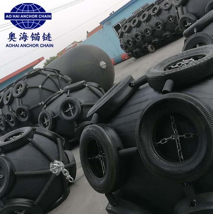 Dia. 2.5mxlength 5.5m Pneumatic Marine Rubber Fender