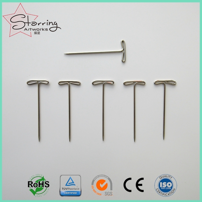 Professional Fabrication 5 Sizes Stainless Steel T Head Straight Pin