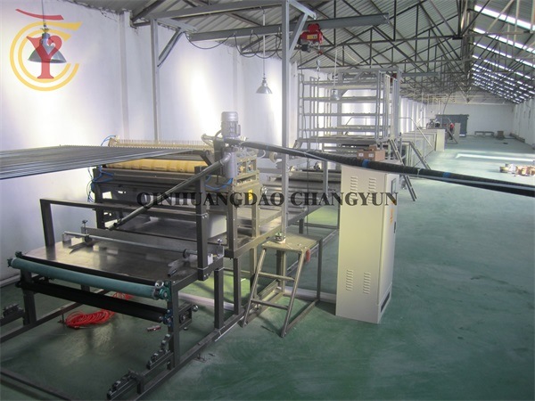 FRP Corrugated Sheet Transparent Skylights Tile Making Machine